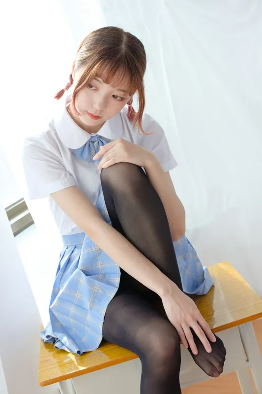 森萝财团 [BETA-027] 清新黑丝学生妹 [126P] - 森萝财团